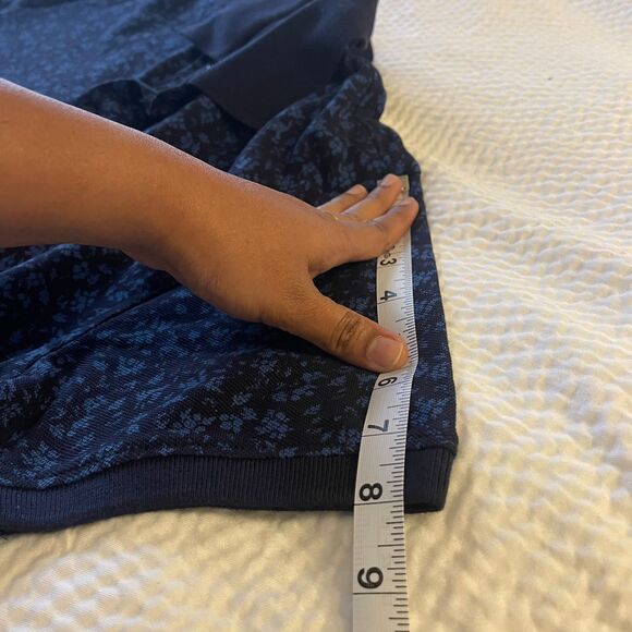 United Colors of Benetton Men’s Polo Shirt Navy Blue Floral Print Size L - Picture 5 of 9